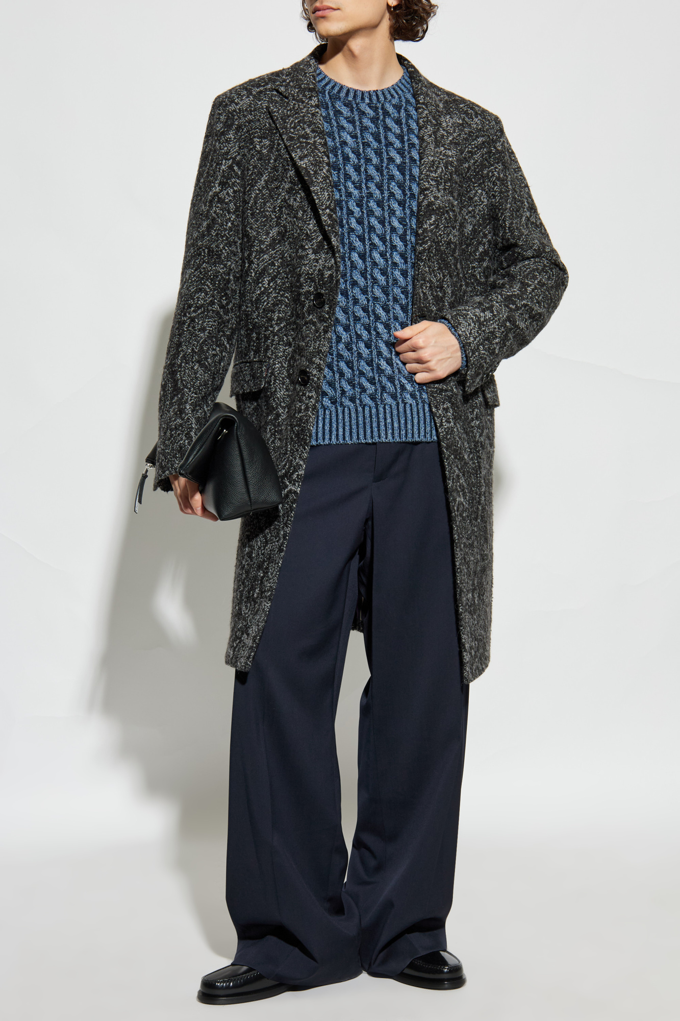 【送料&関税込】Etro Crew-neck Wool Sweater ETRO crew-neck Wool Jumper | Red | FARFETCH JO